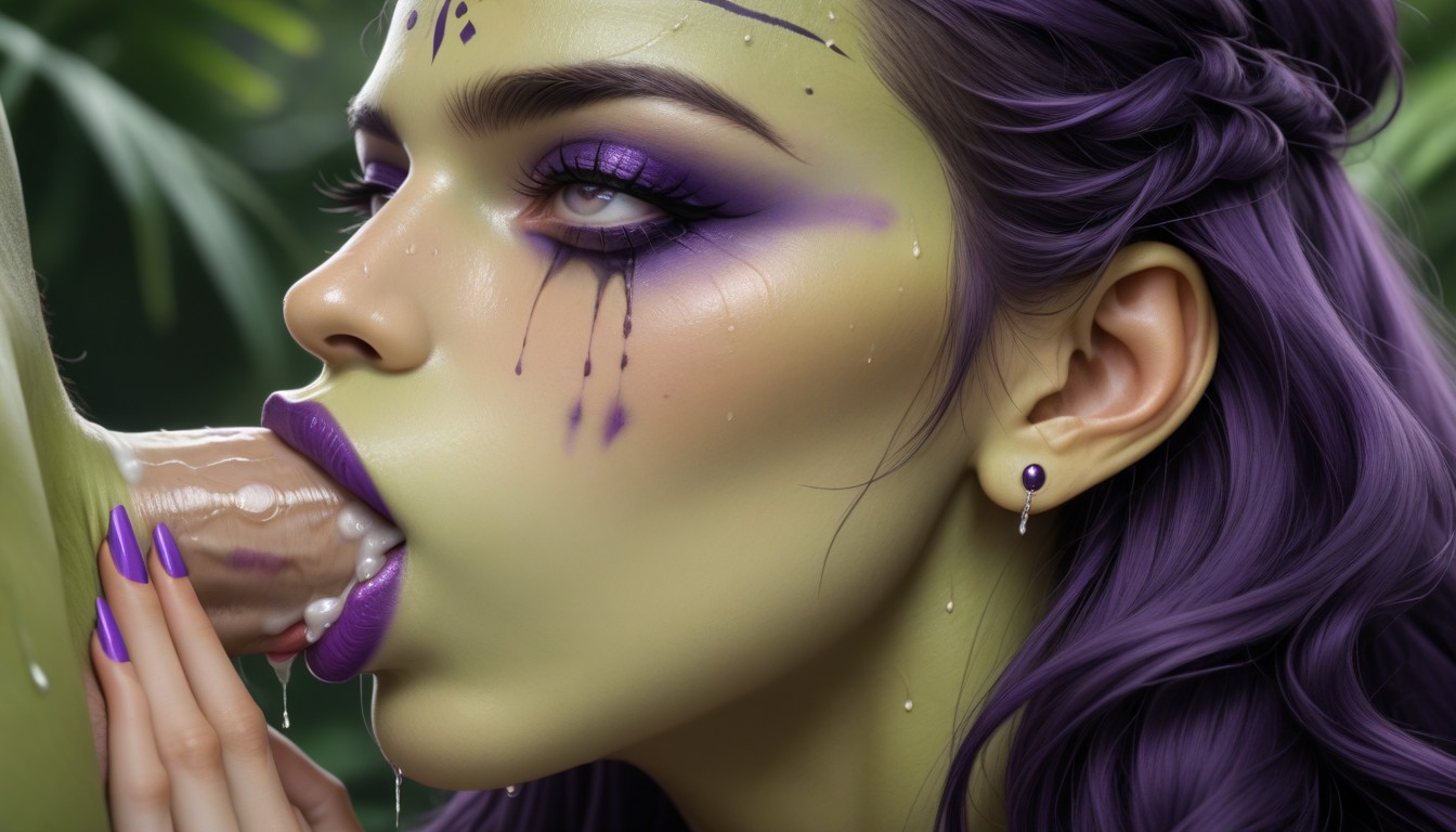 Purple Nippel Titts, Skinny, Deepthroat Hentai AI Porn