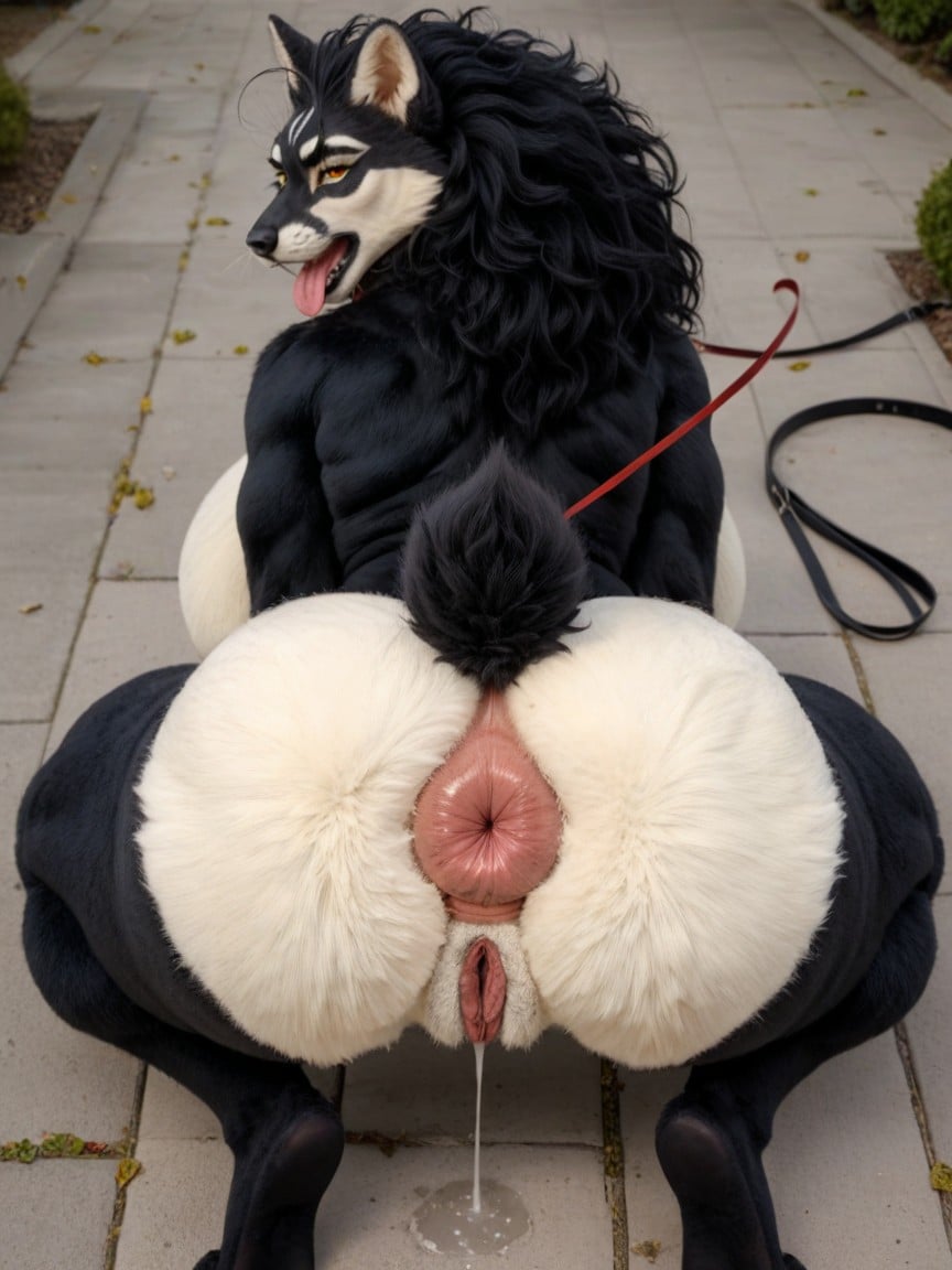 Highly Detailed Fluffy Fur, Top Down, Fluffy AI Porn