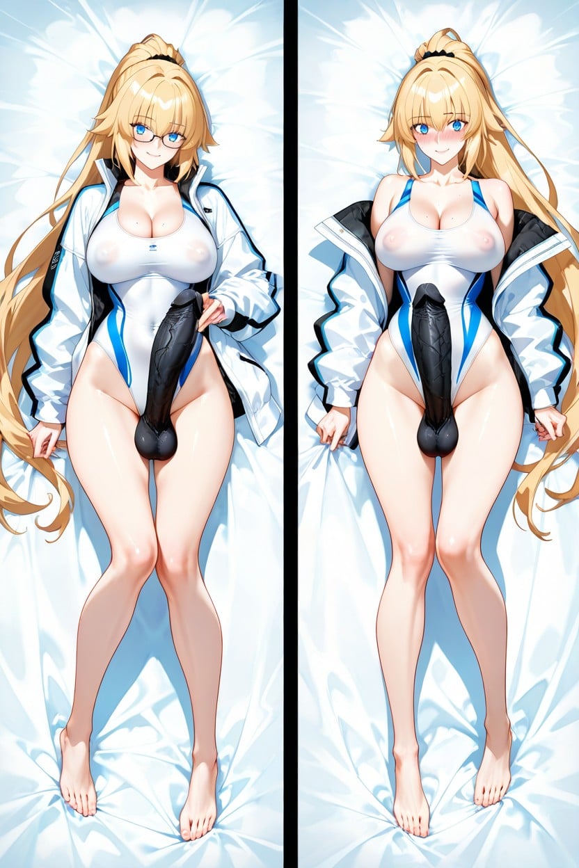 Giving It A Sleek Athletic Look Over The Swimsuit, Black Penis, Embarrassed Hentai AI Porn