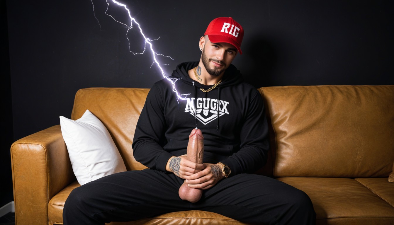 Precum Dripping, Vip Luxury Club, Lightning Tattoos AI Gay Porn