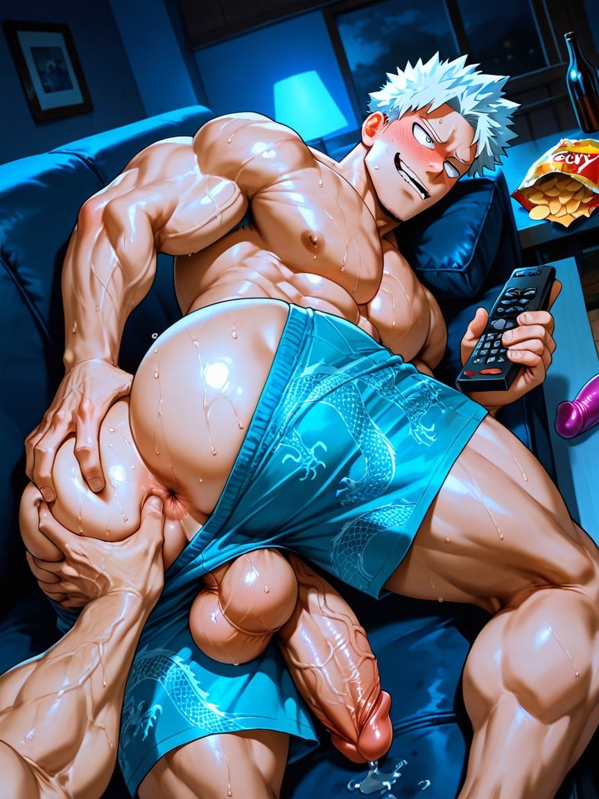 25+, Muscular, Bubble Butt AI Gay Porn