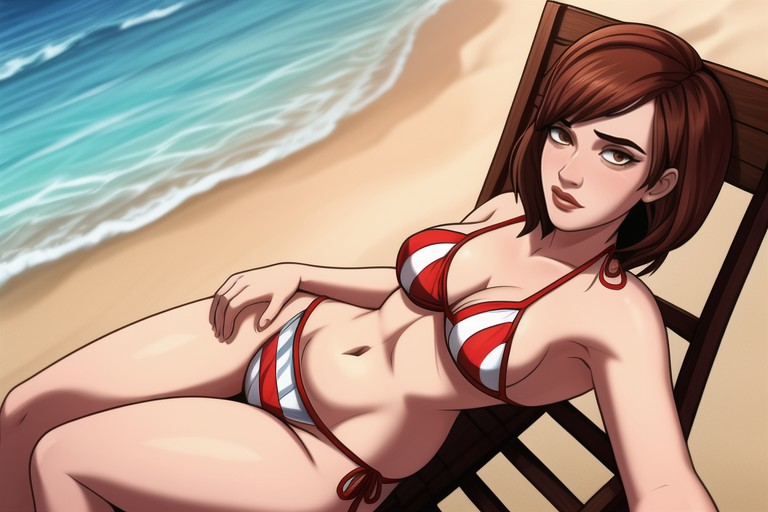 Brown Eyes, Stomach, 25+ Hentai AI Porn