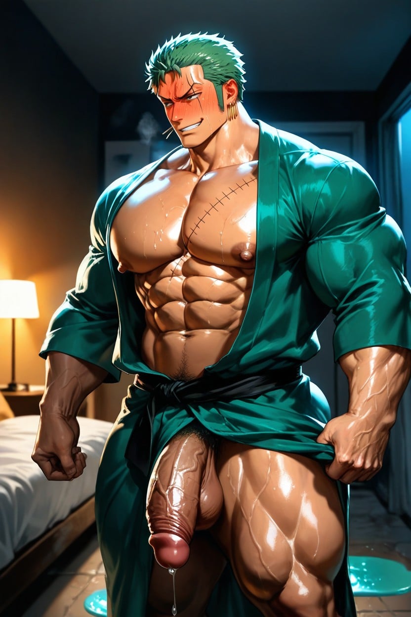Bara, Colorete Para Toda La Cara, Dark Porno gay IA