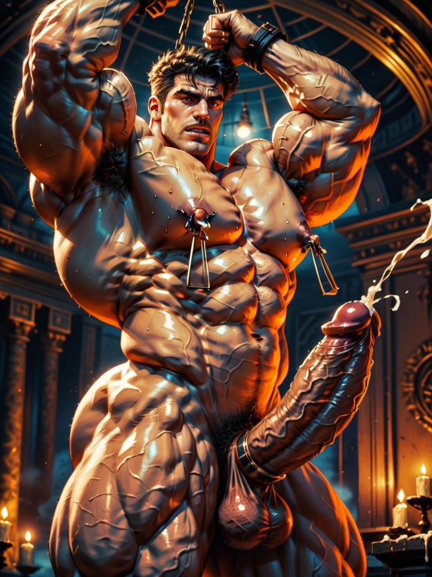 Gemidos, Standing, Realistic Porno gay IA