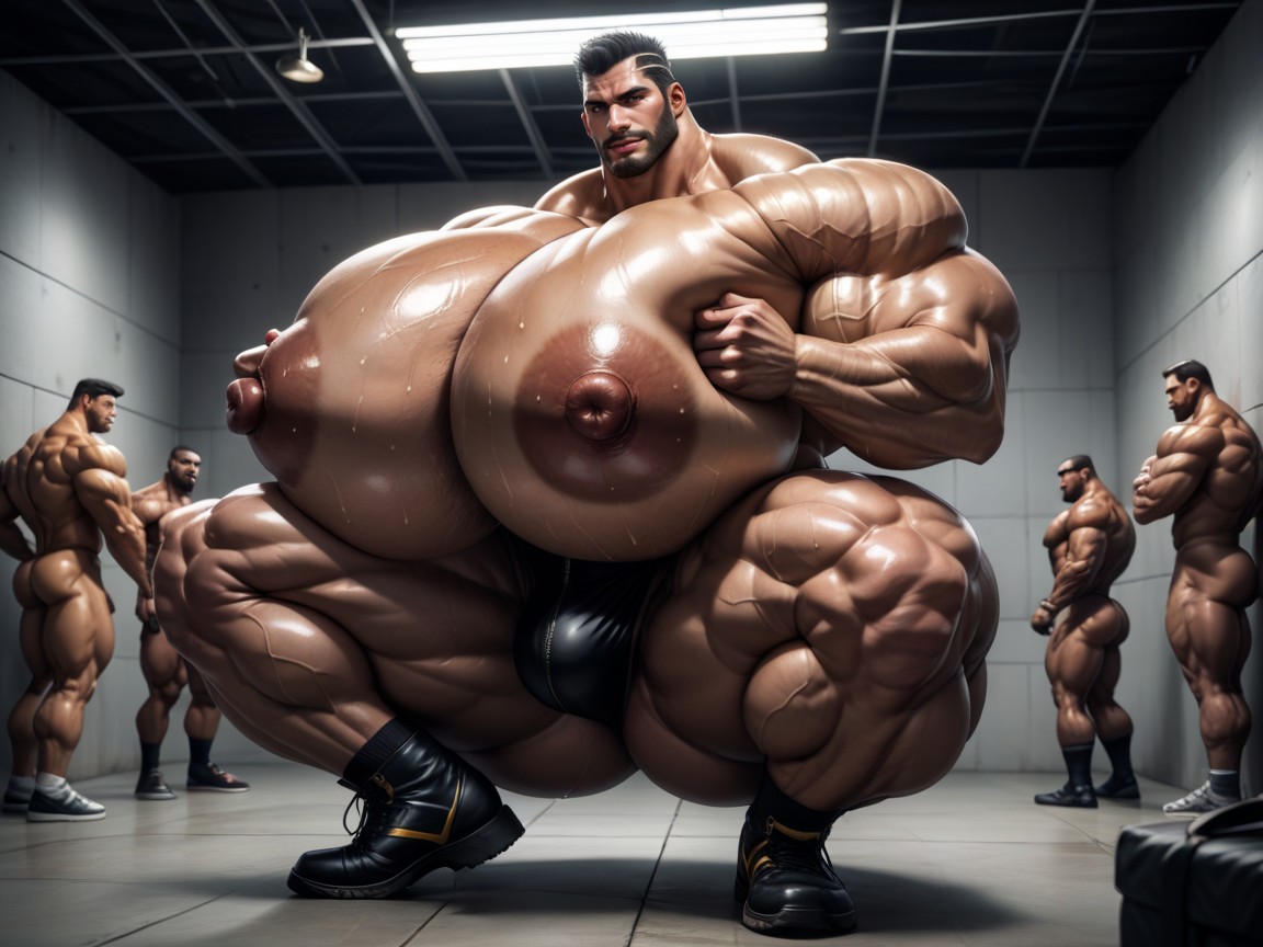 25+, Extremely Large Ass, Sweaty AI Porn