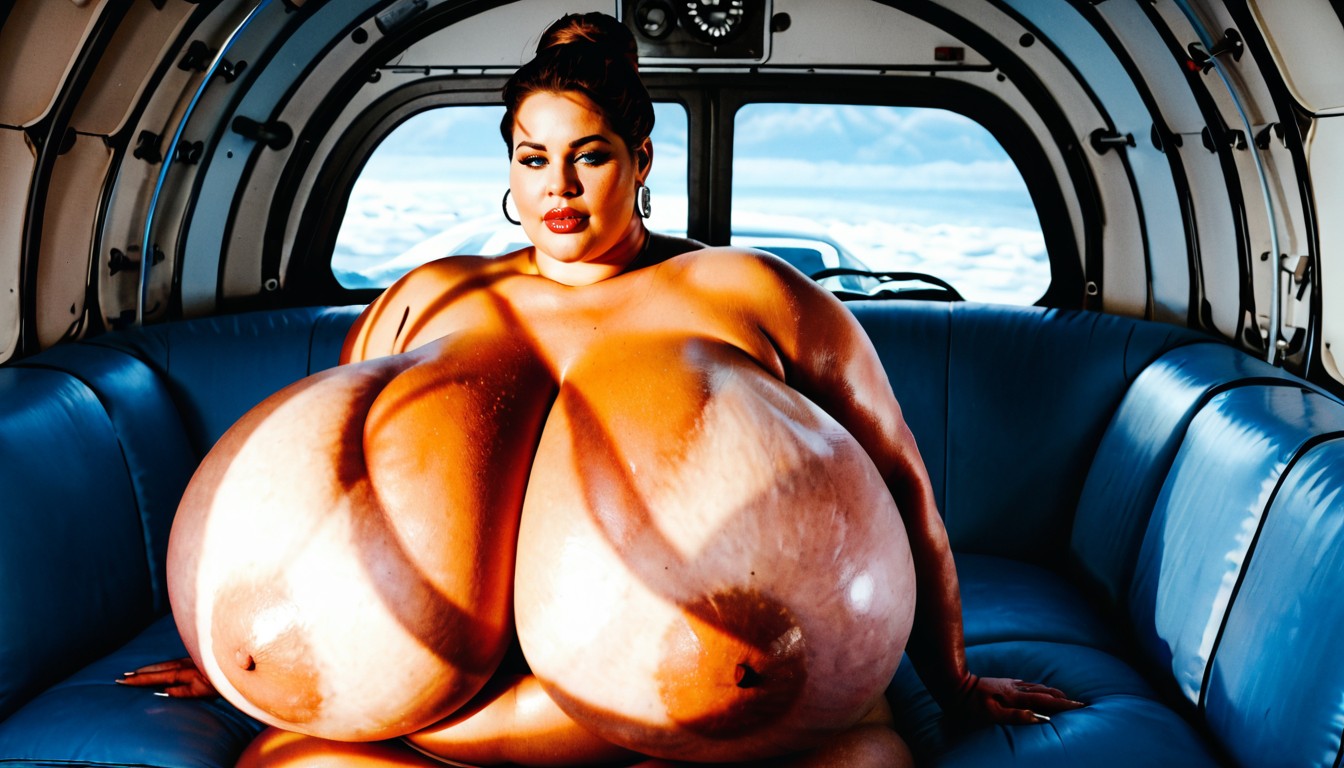 Bbw, 30+, Hyper Massive Breasts AI 포르노