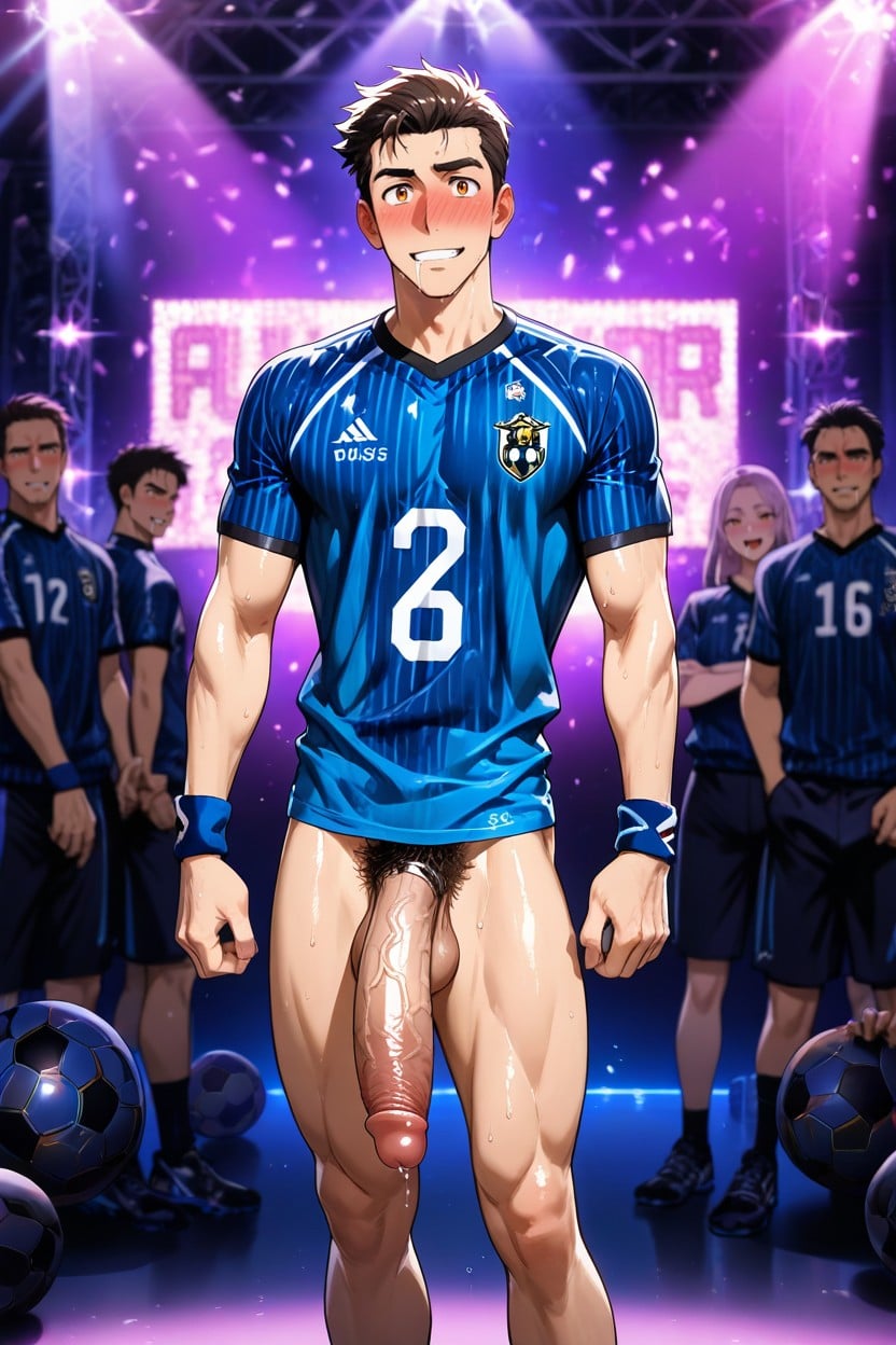 No Pants, Skinny, Cock Ring AI Gay Porn