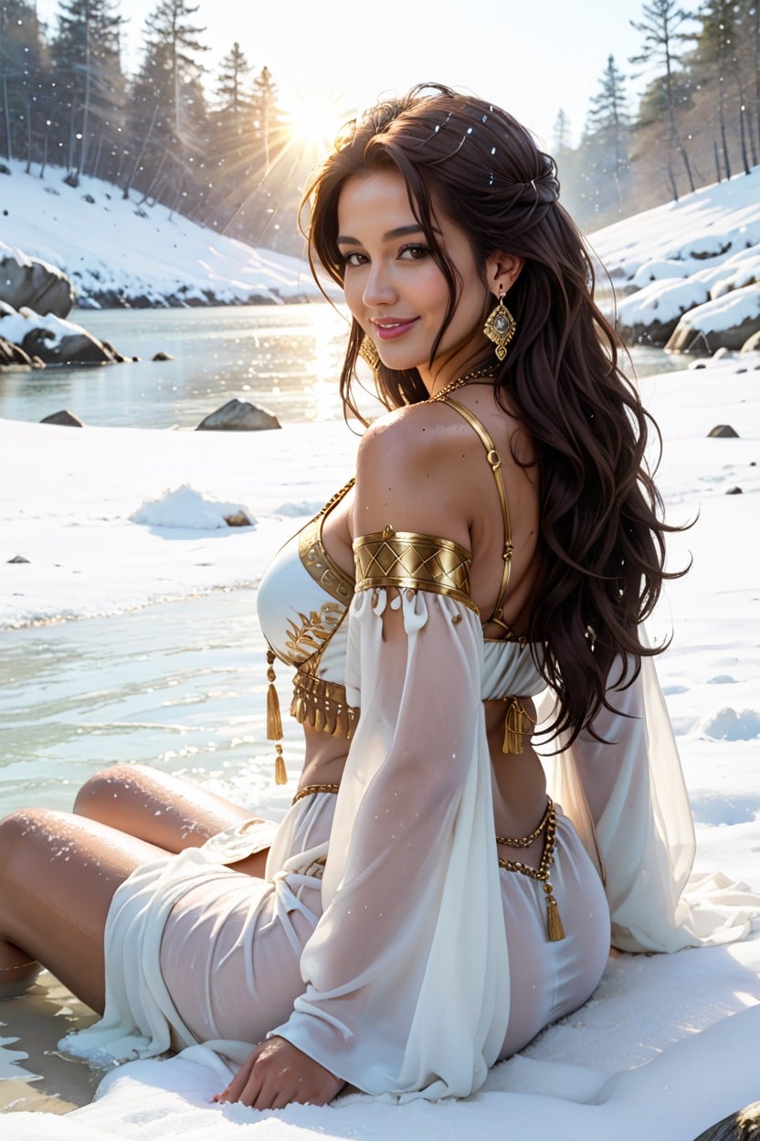 Stunningly Beautiful, Hyper Detailed Face, — Expensive Jewellery AI Porn