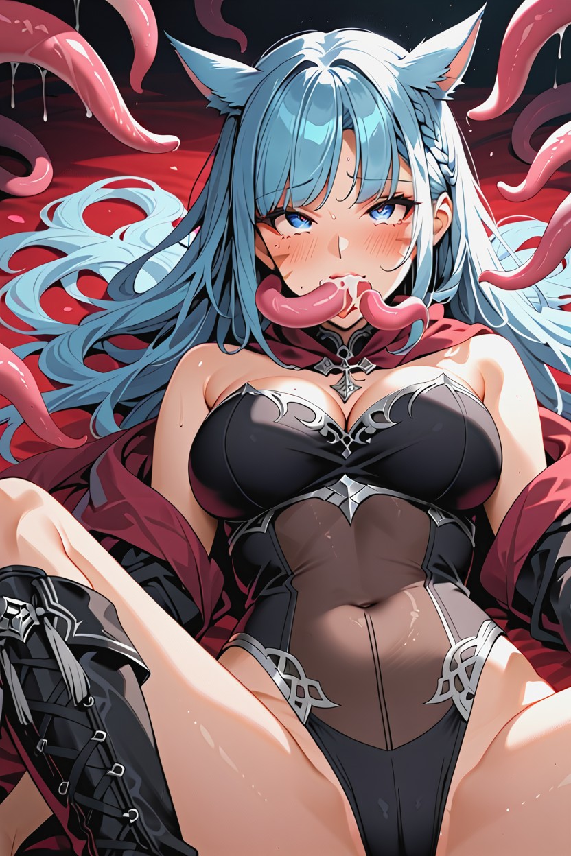 Laying, Laying, Reaching Out Hentai AI Porn