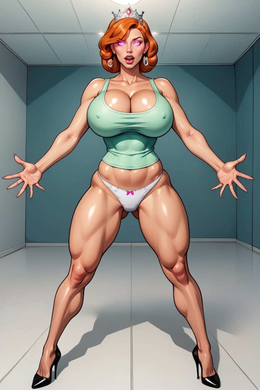 Large Breast Expansion, Fit, Fully Detailed Body MILF AI Porn