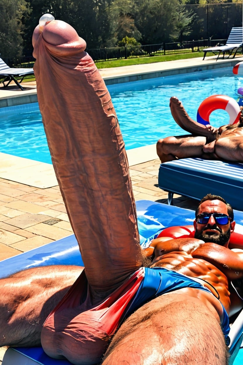 Looking At Penis, Hd, Massive Enormous Giant Hyper Cock AI Gay Porn