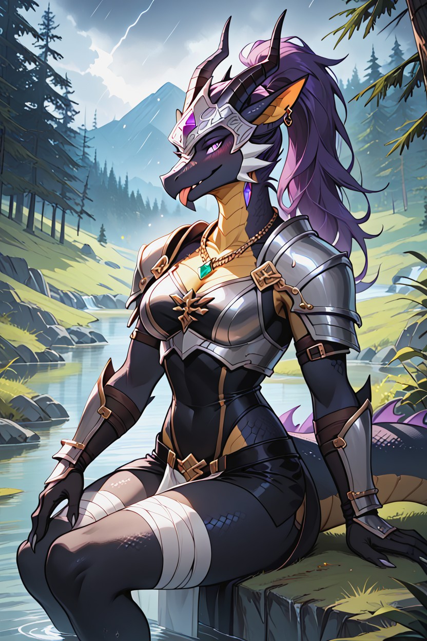 Waist, Storm, Long Tail Furry AI Porn