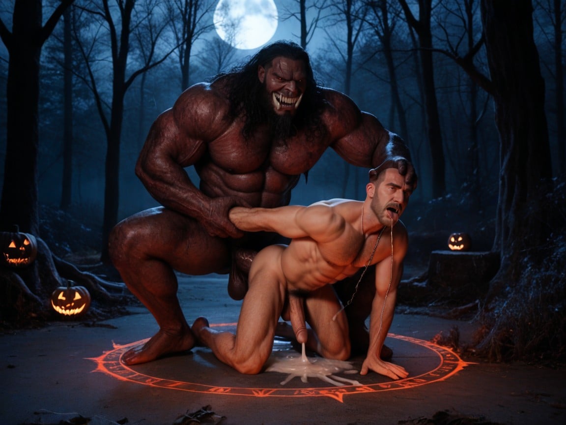 Evil Womb Tattoo, Gay Men Only, Monster Dominates Porno IA Gay