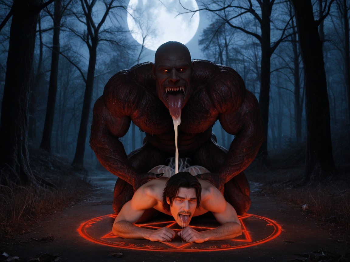 Only Gay, Monster Dominates, Breast Groping AI Gay Porn