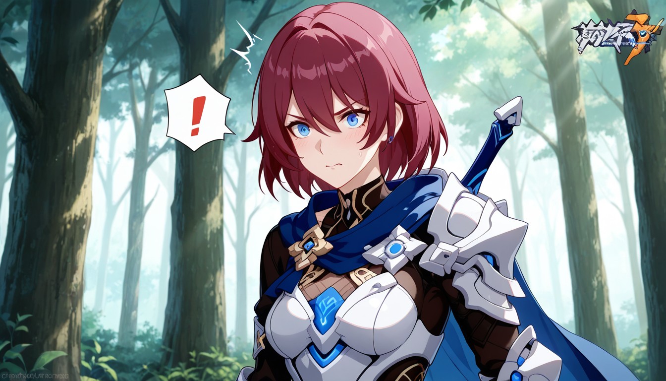 Armor, Blue Eyes, Skinny Hentai AI Porn
