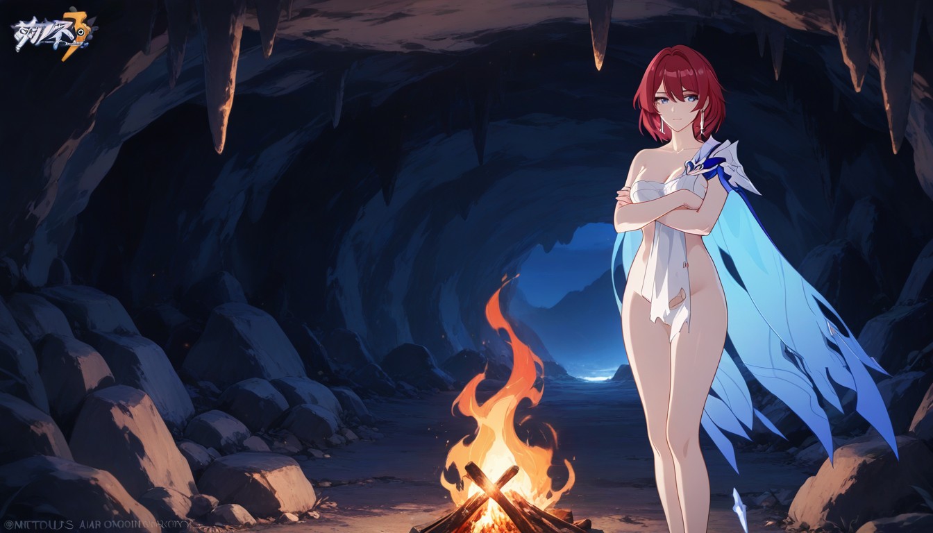 Arms Crossed, Rubellia Walline From Remonster, Campfire Hentai AI Porn