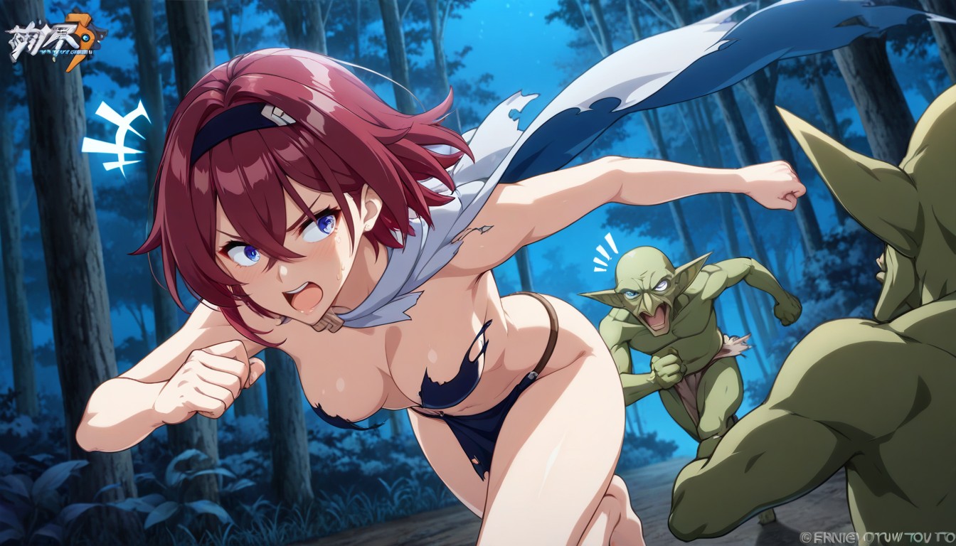 Short Length, Only Tow Character, Only One Female Character Hentai AI Porn