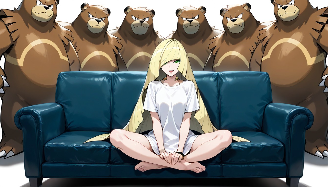 She Is A Woman, Twintails, She Is Female AI Gay Porn
