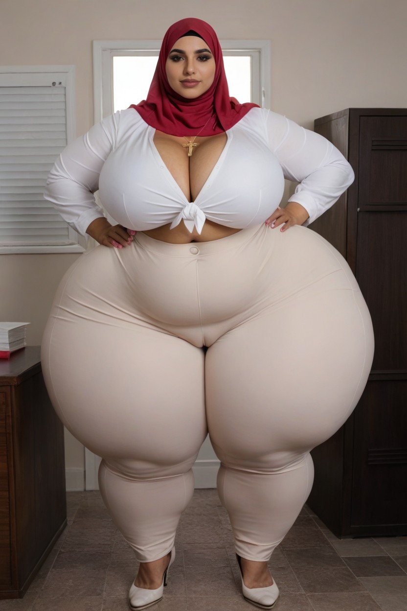 Long Legs, Cameltoe, Full Body AI Porn