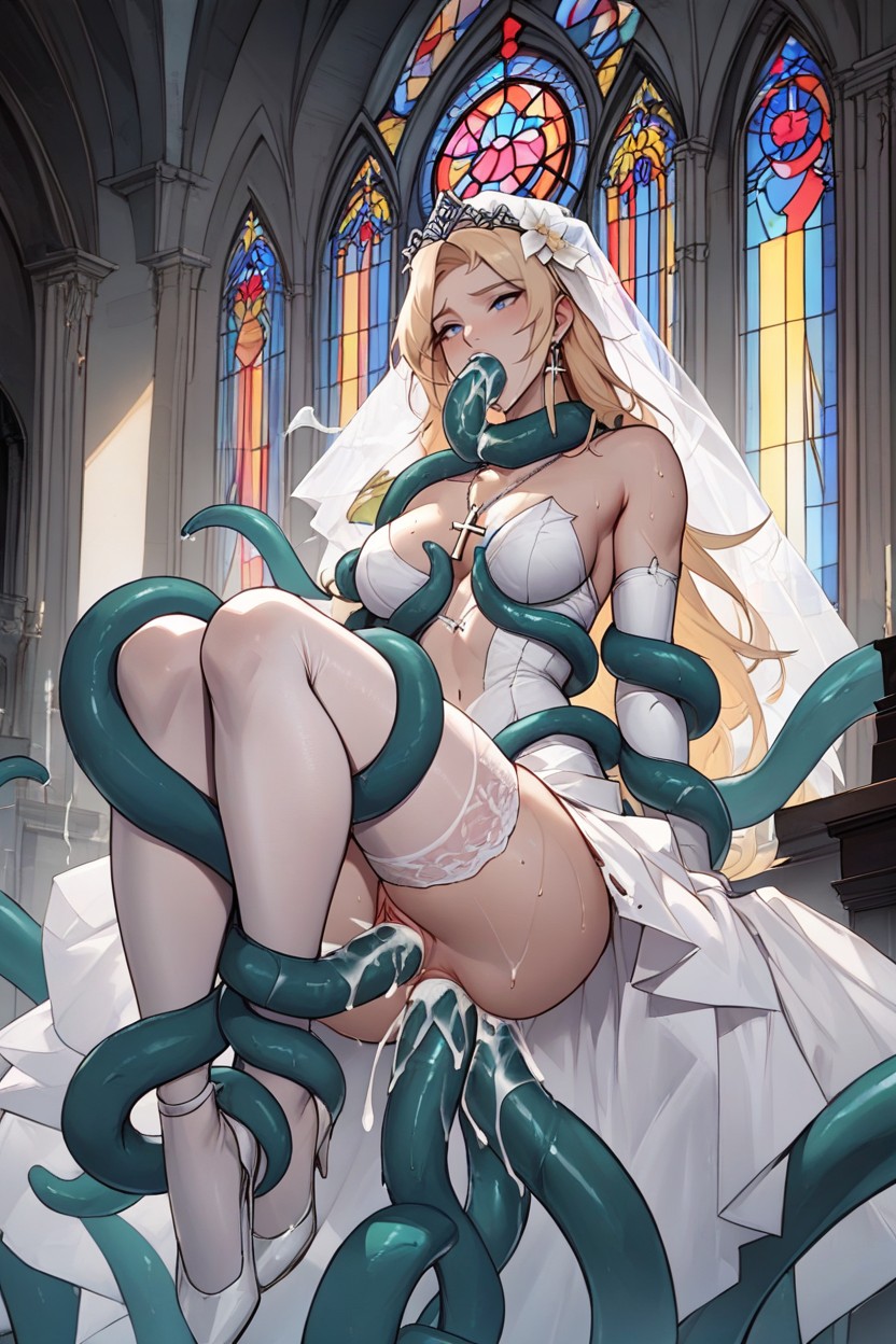 Cum, 18+, Suprised Look Hentai AI Porn