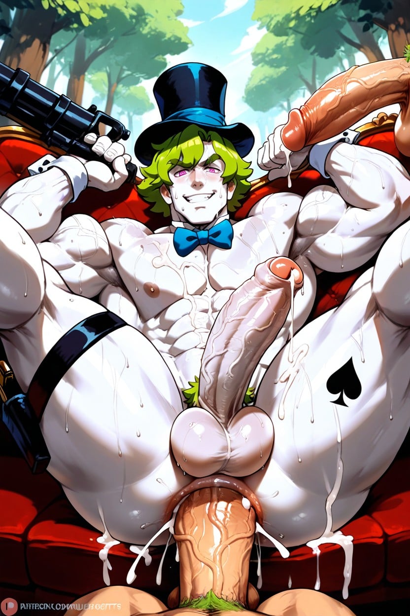 Veiny Body, Cute, Steampunk AI Gay Porn