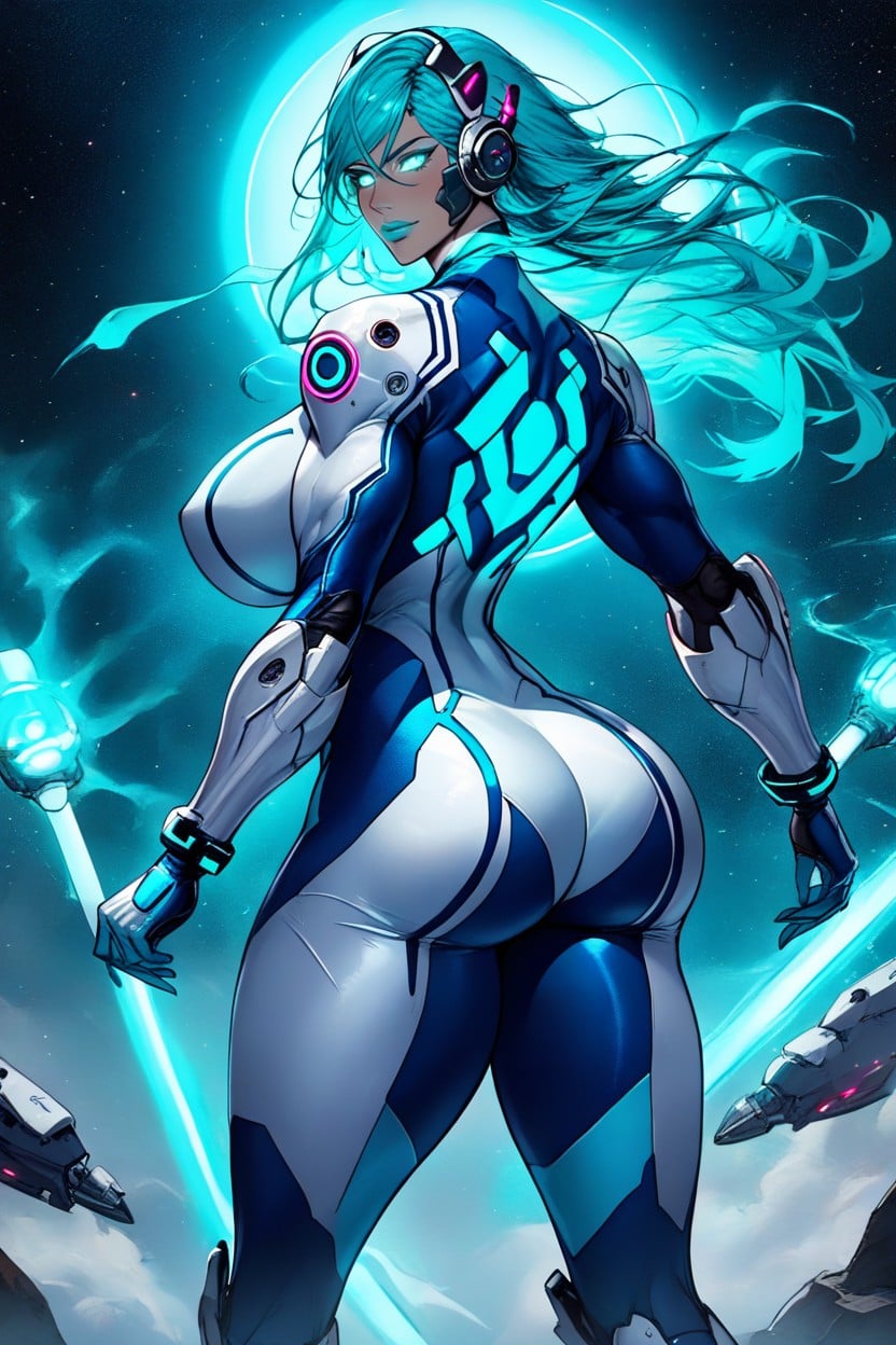 Sci-fi, Facing Camera, Outer Space AI Porn