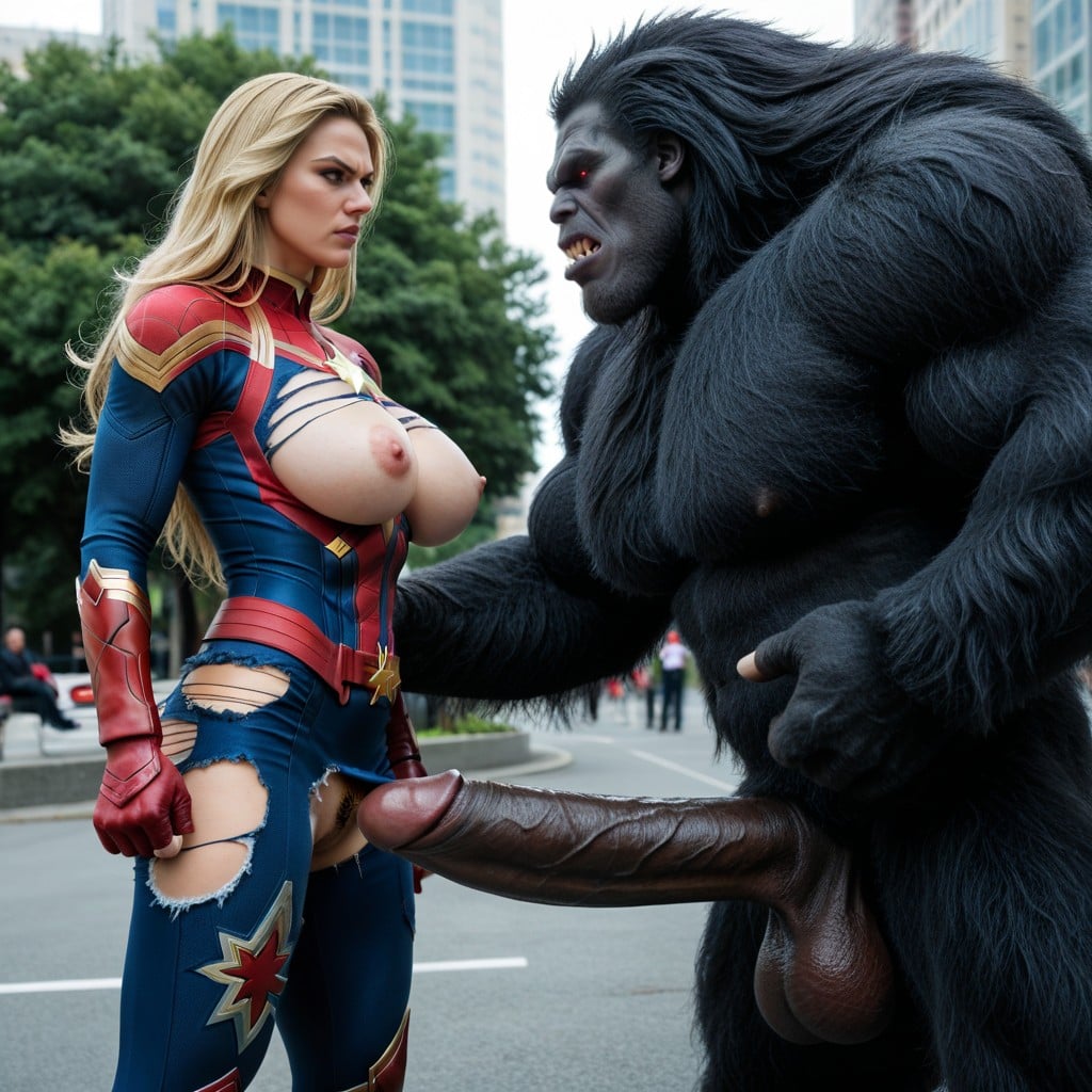 Cosplay, Exposed Breasts, Wide Angle AI Porn