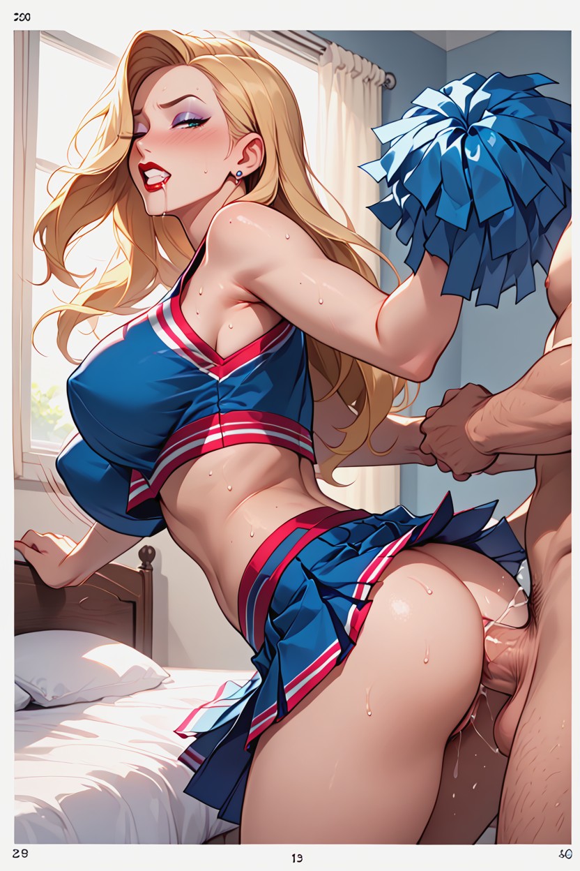 Drooling, 20+, Bedroom Hentai AI Porn