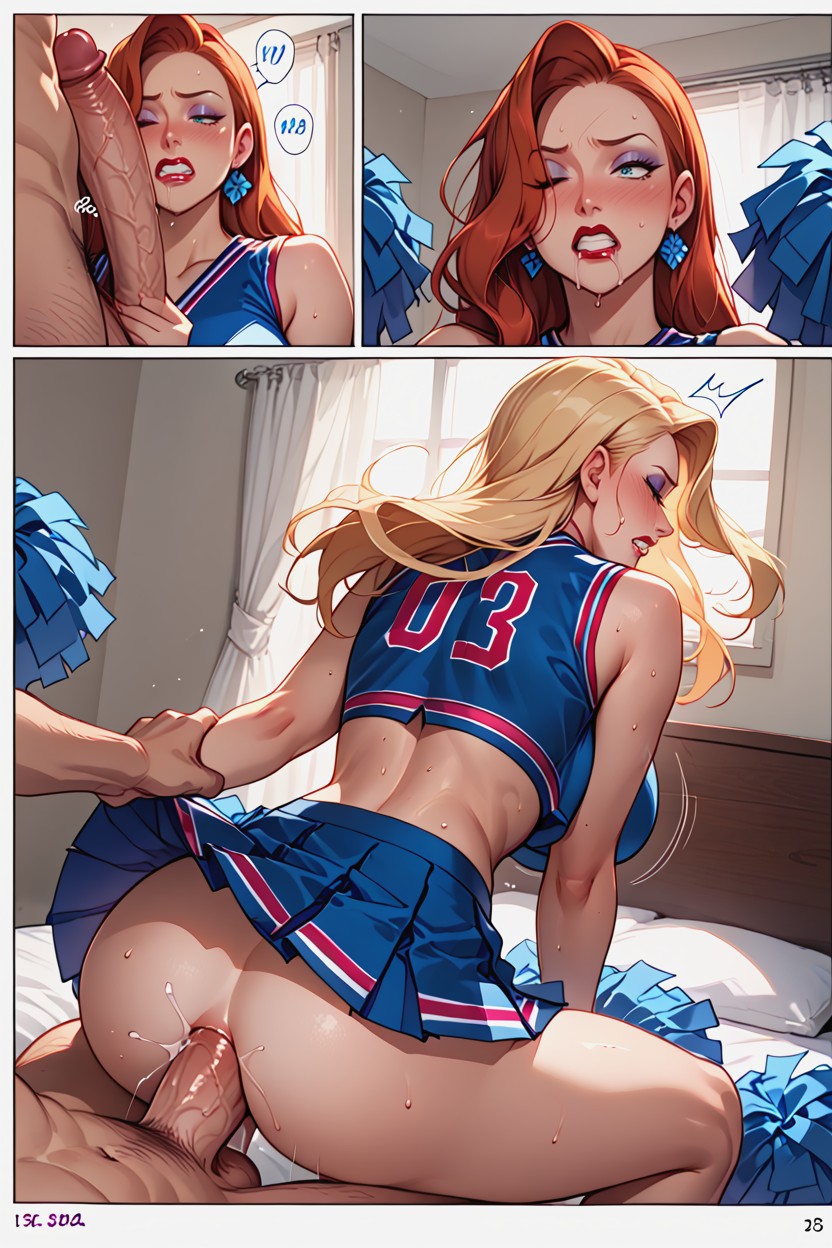 One Closed Eye, Groping Her From Behind, Sound Effects Hentai AI Porn
