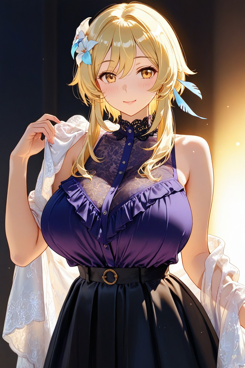 Softly Wavy Texture, 25+, Subtle Embroidery Hentai AI Porn