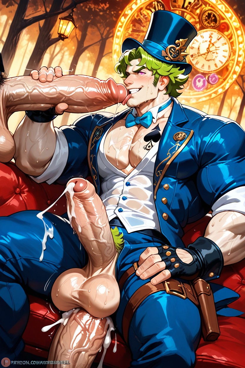Wonderland, Huge Hands, Cuff AI Gay Porn