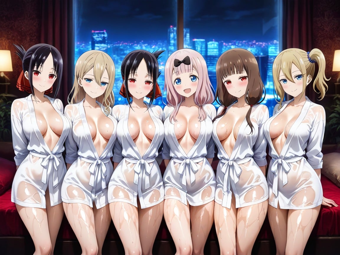 Horny, Skinny, Blushing Hentai AI Porn
