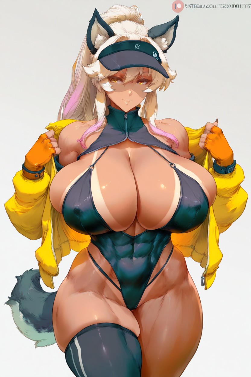 Orange Gloves, Cutesexyrobutts, Bangs Hentai AI Porn