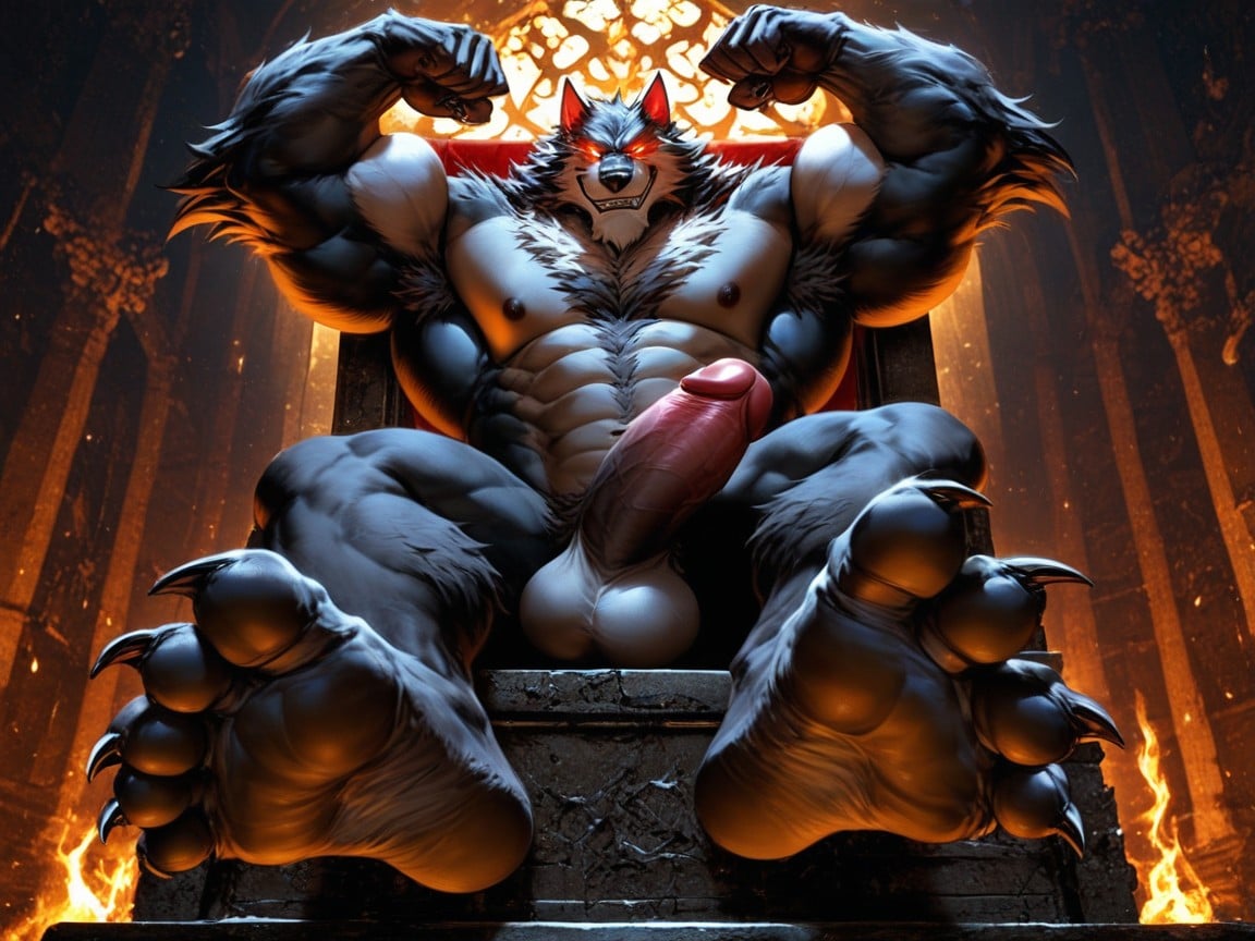 Of A Furry Werewolf, 25+, A Dominant AI Gay Porn