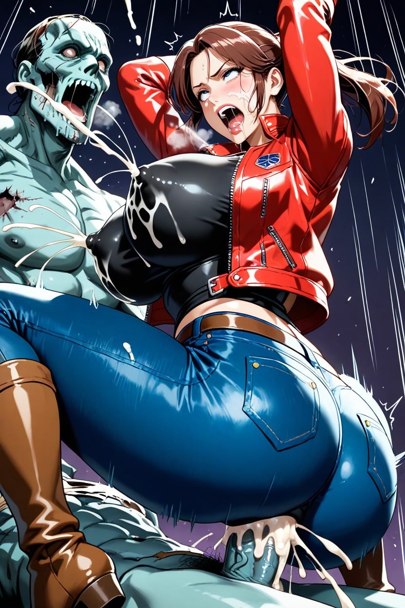 Boots, Black Tank Top, 25+ Hentai AI Porn