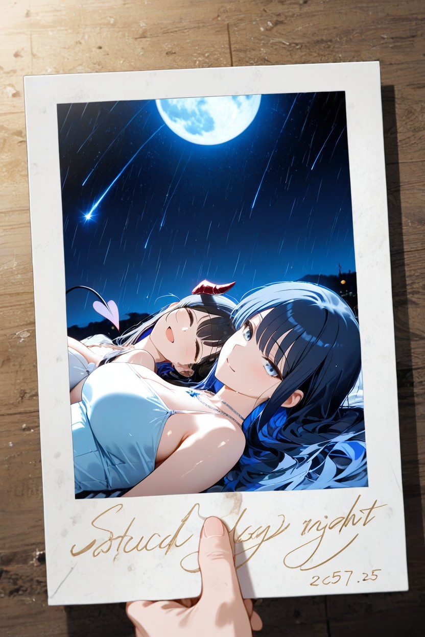 25+, Top Down, Blue Necklace Hentai AI Porn