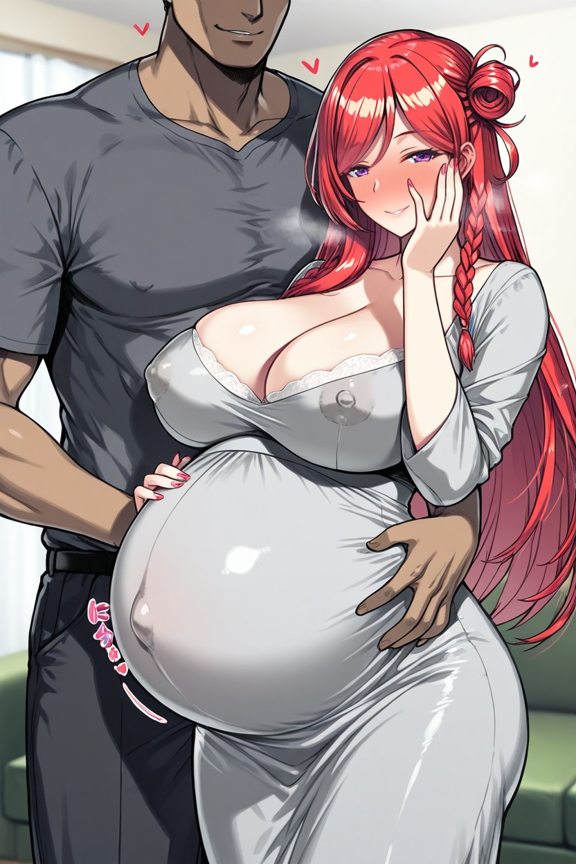 Red Hair, Pregnant, Headless Male Hentai IA