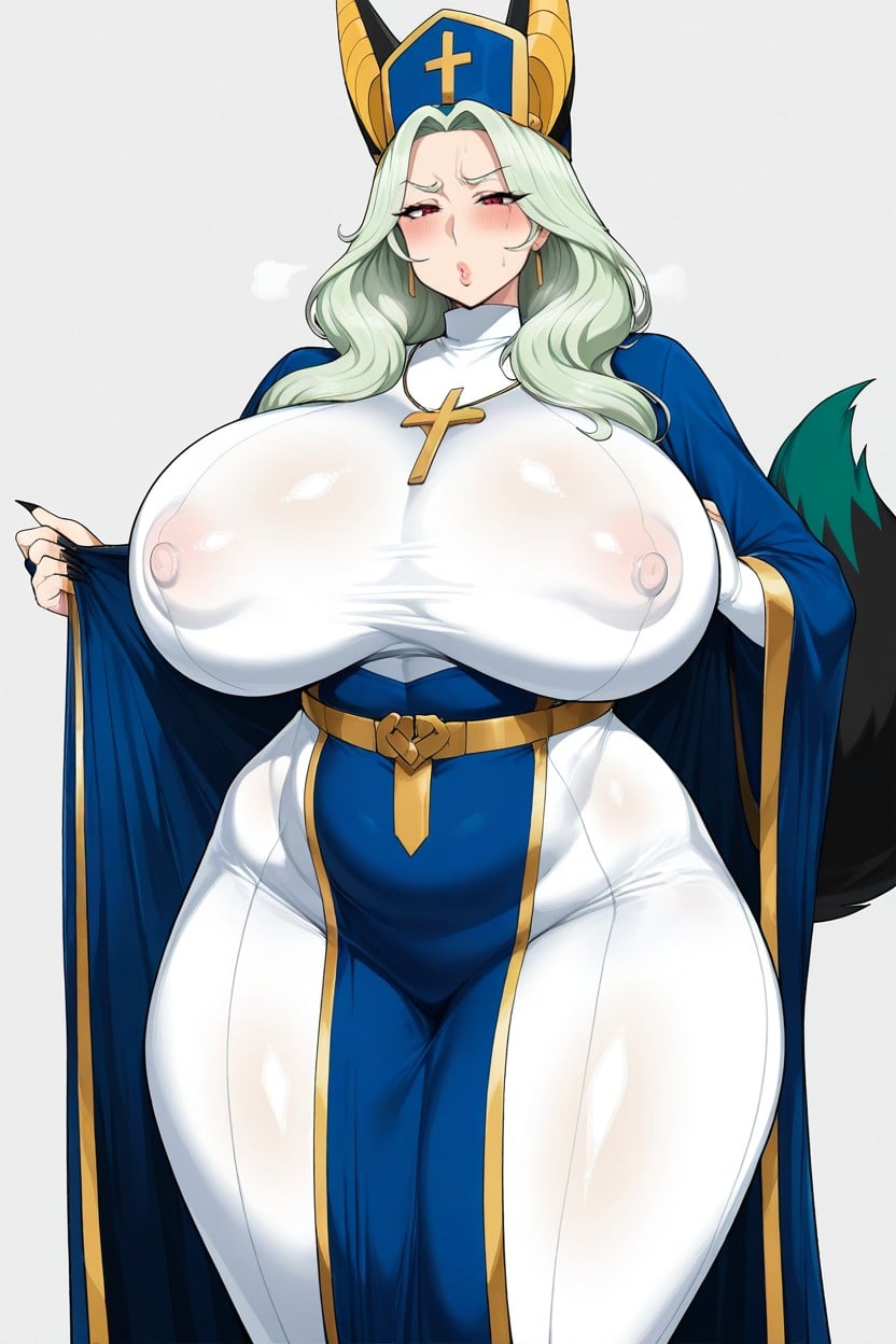 Jackal Ears, Priest Hat, 50+ Hentai AI Porn