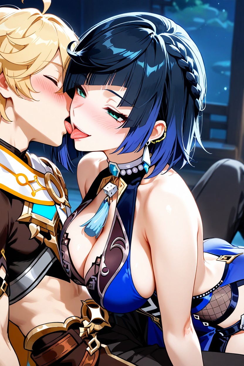 Thighs, Breasts, Boy AI Porn