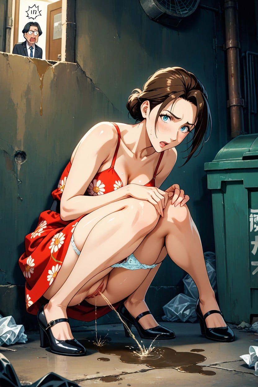 Small Ass, Small Breasts, Puddle Hentai AI Porn