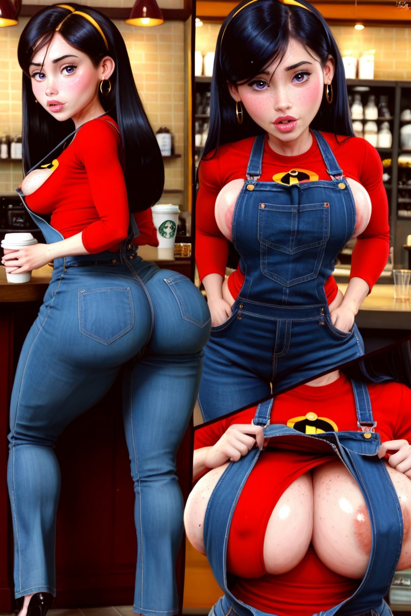 Looking At Viewer, Stunning Woman, Hdr AI Porn