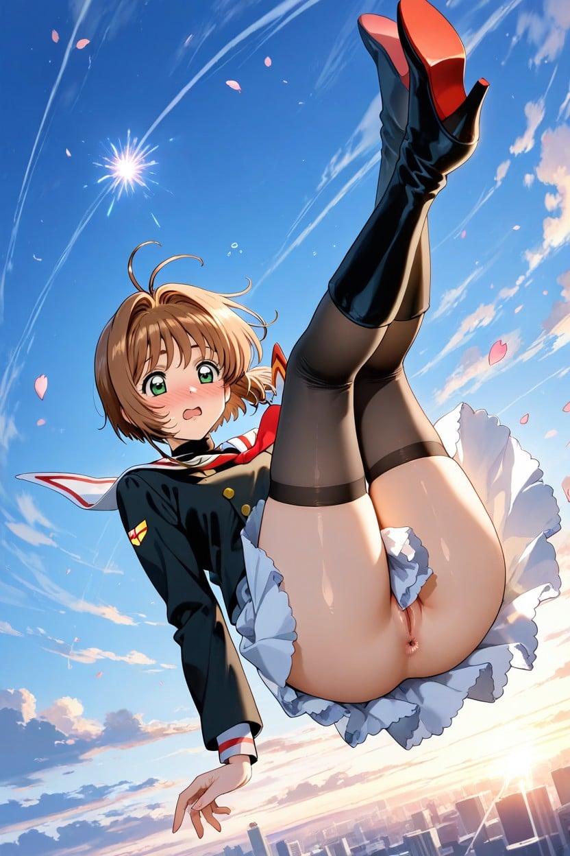 Brown Hair, Antenna Hair, Bangs Hentai AI Porn