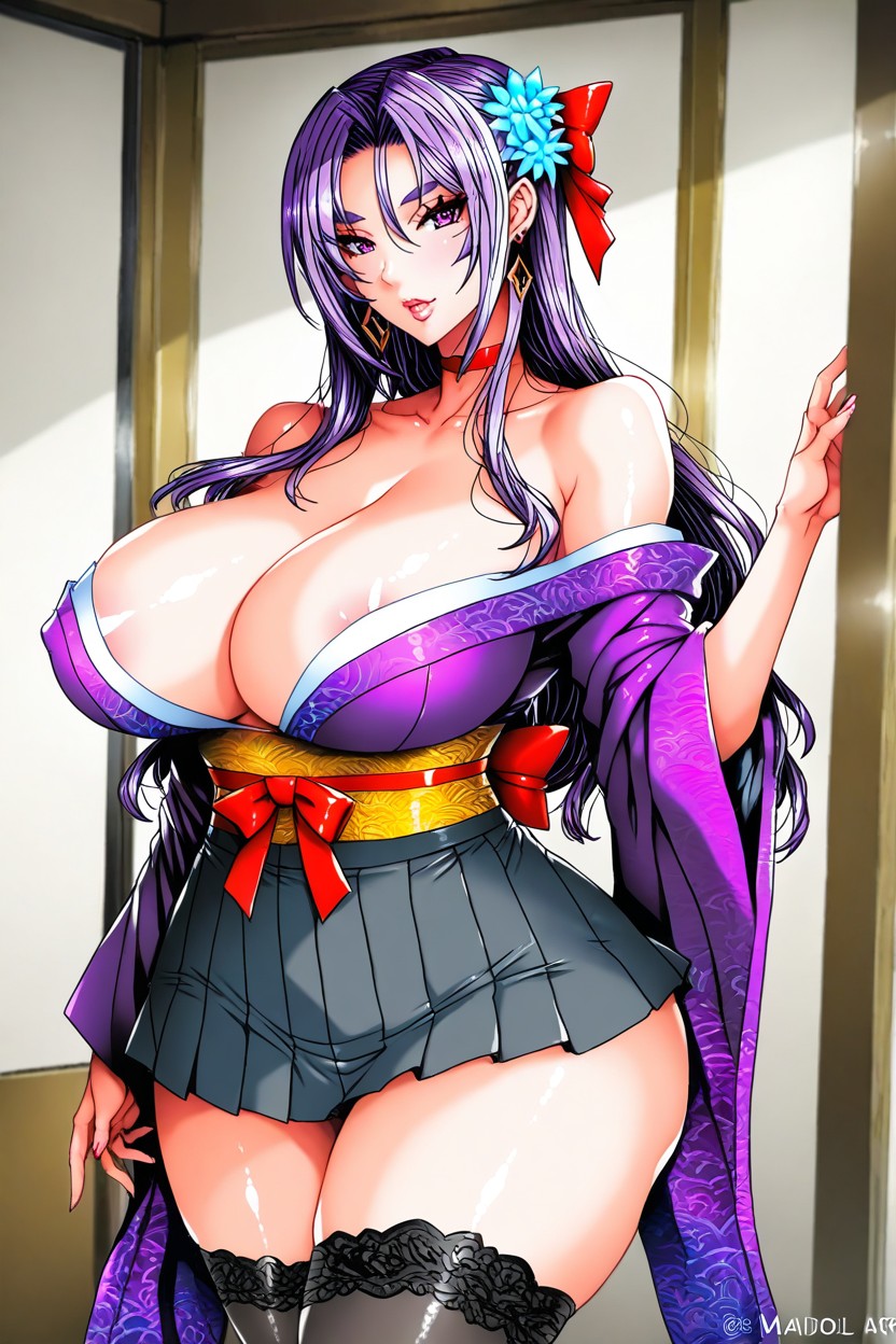 High Resolution, Wide Sleeves, Thick Ass Hentai IA