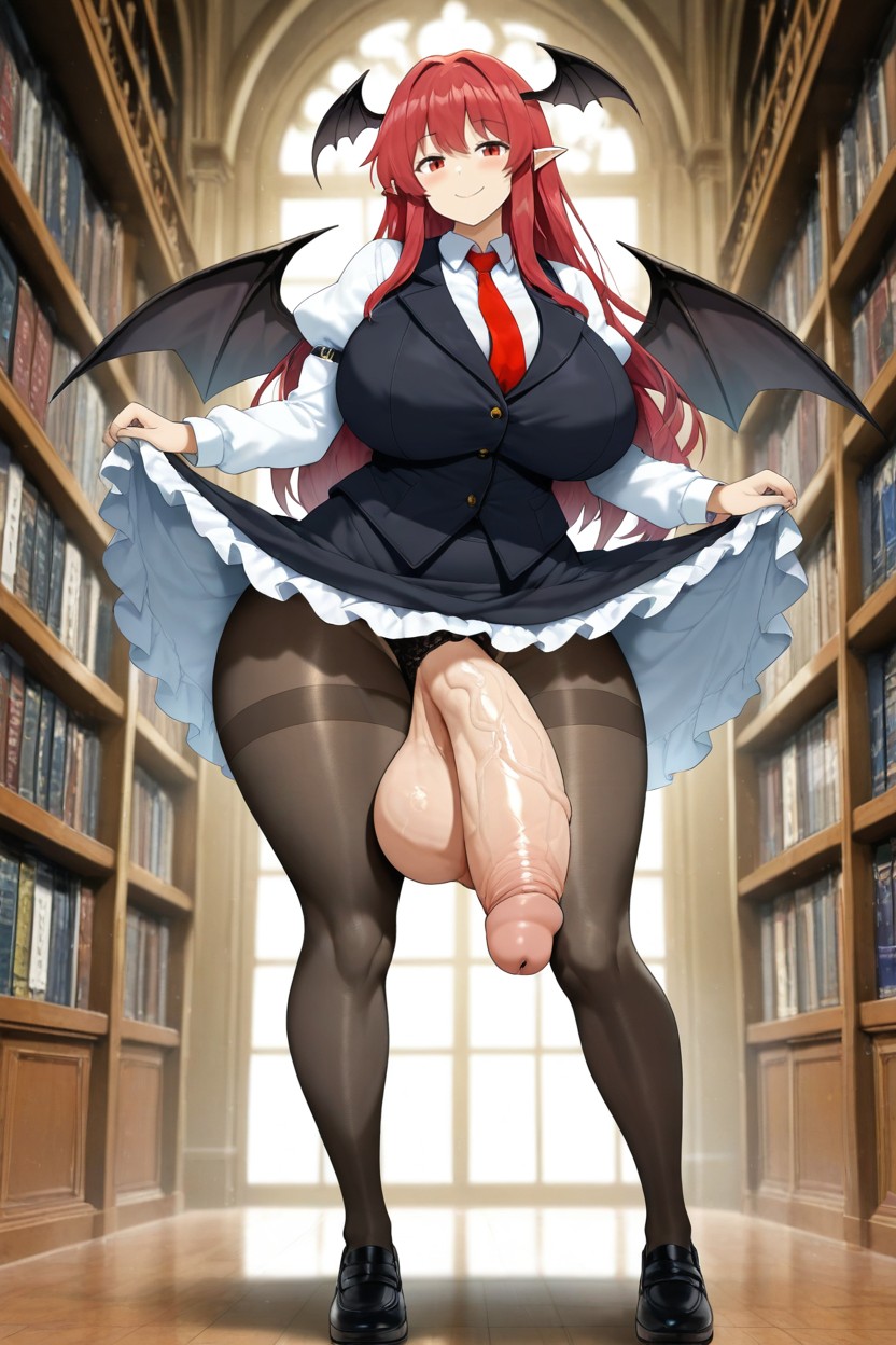 Mansion, Huge Thigh, Long Sleeves Hentai AI Porn