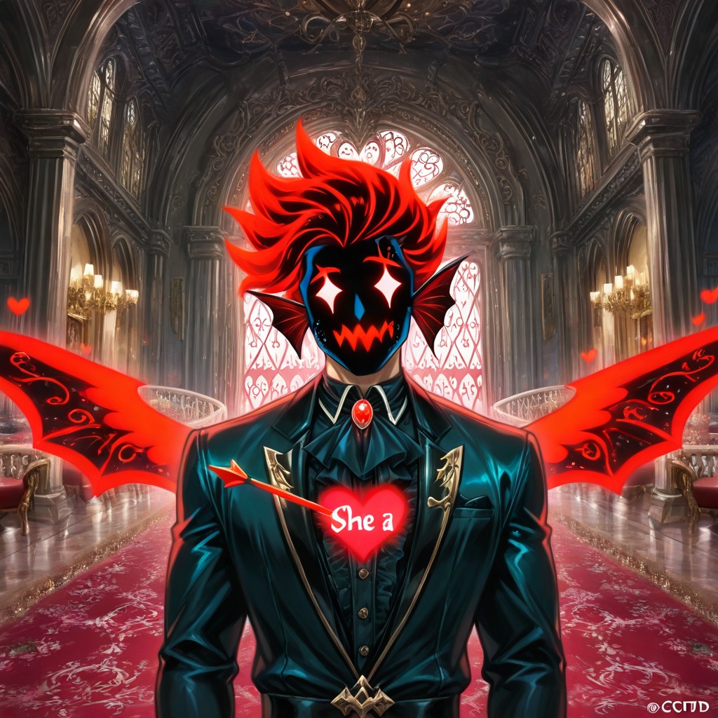 He Is A Fish, Dark Vampire Castle, Vibrant Lighting AI Gay Porn