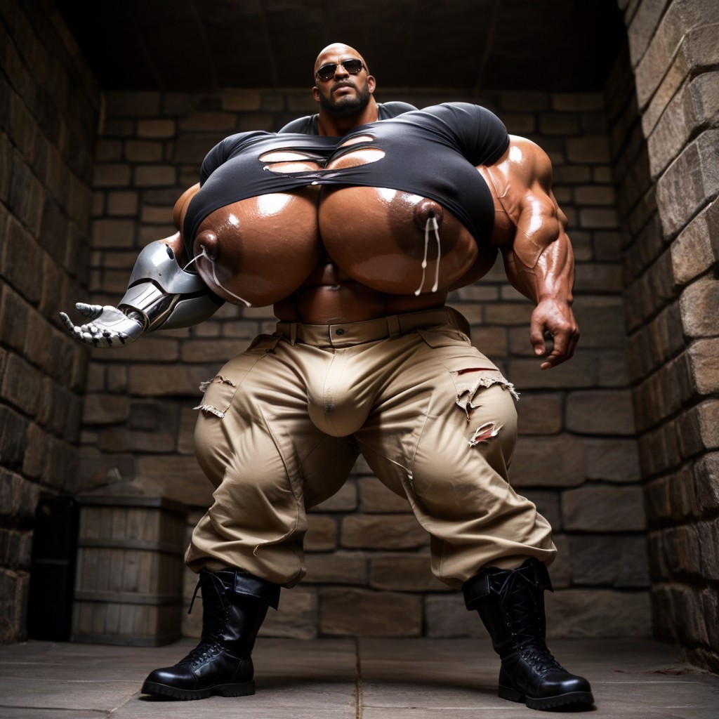 Arms Behind Back, Wide Angle, Cosplay AI Gay Porn