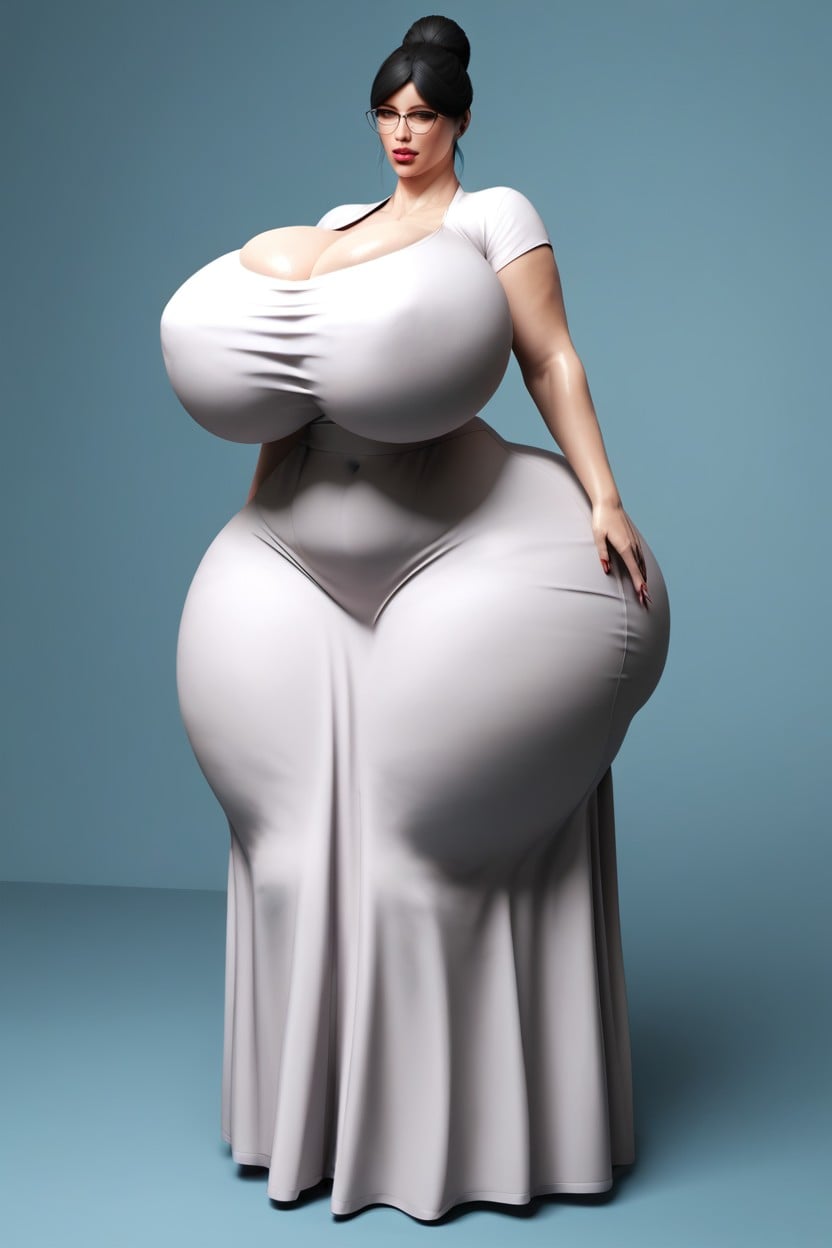 Colossal Swollen Lips, Underbust – Cm, Long Skirt Porno IA
