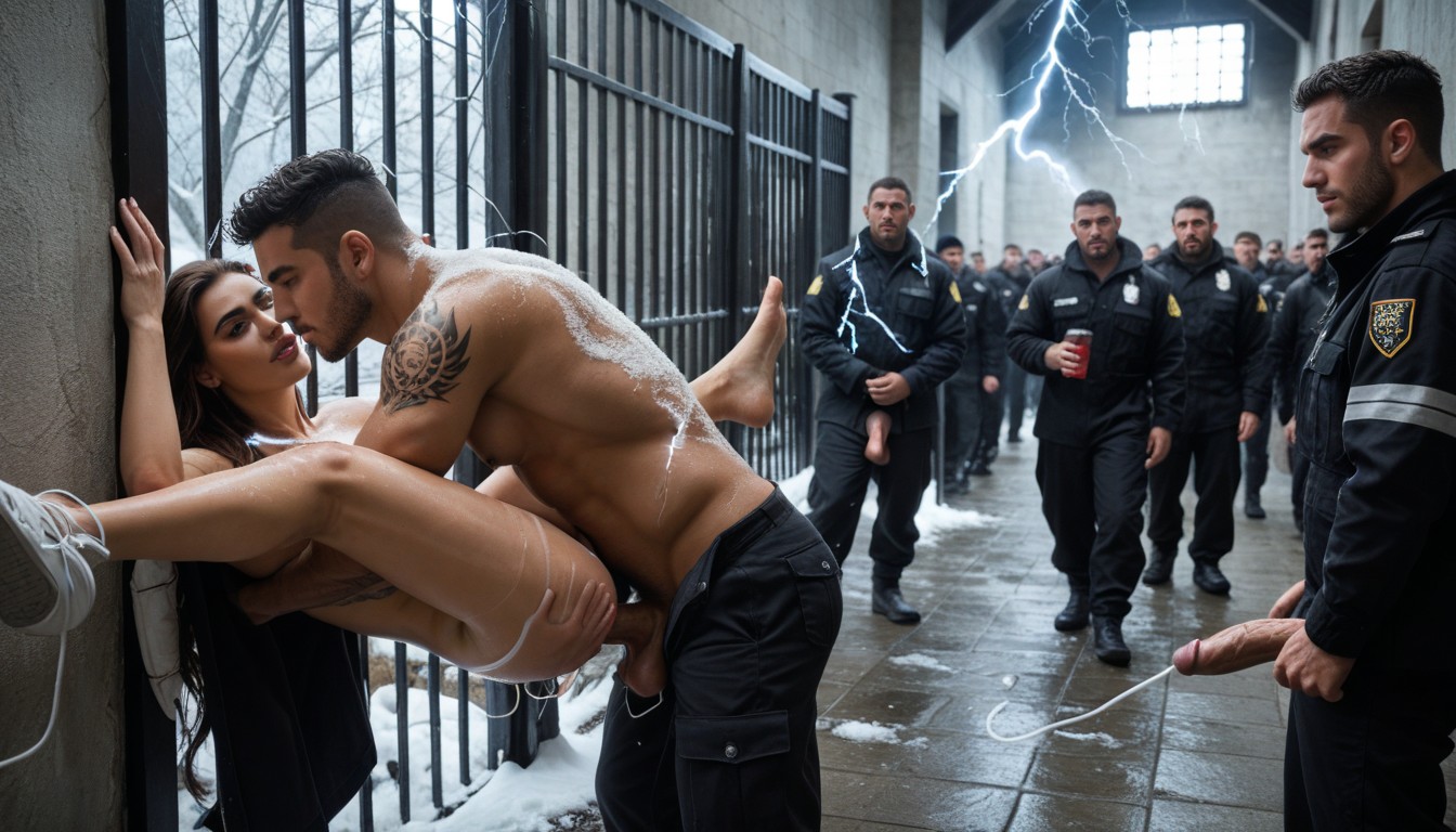 Motion Blur, Dark Skies, Lightning And Electricity Everywhere AI Gay Porn