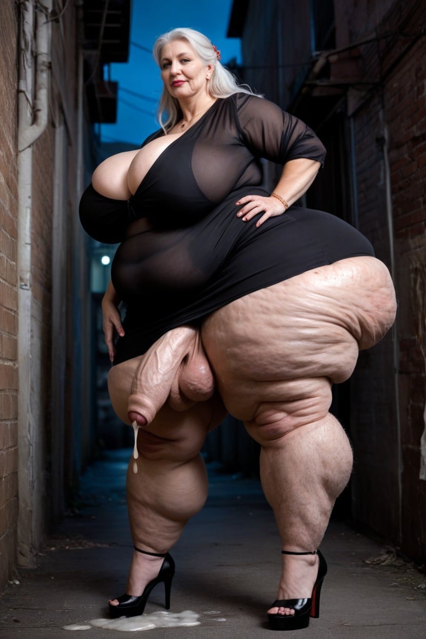 En Sueur, Cellulite Legs, Hyper Hairy Arms Massive Ass Porno IA