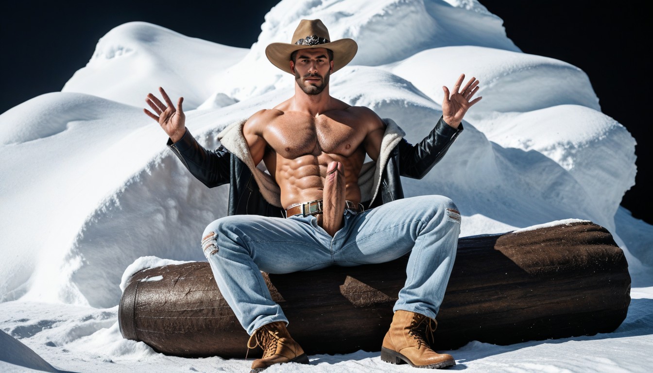 1 Person, Dark Domination, Fit AI Gay Porn